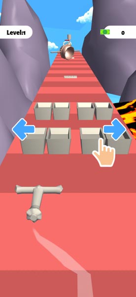 Điều khiển chuôi kiếm và thu thập thật nhiều khuôn