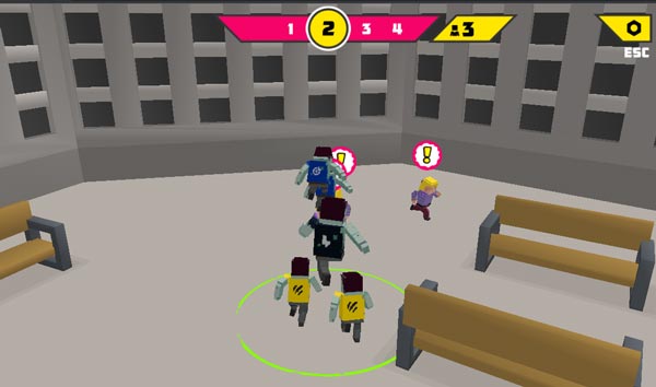 Tấn công tất cả những người khác xuất hiện trên đấu trường