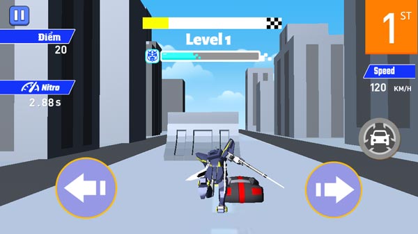 Biến hình thành Robot và tiêu diệt các đối thủ khác