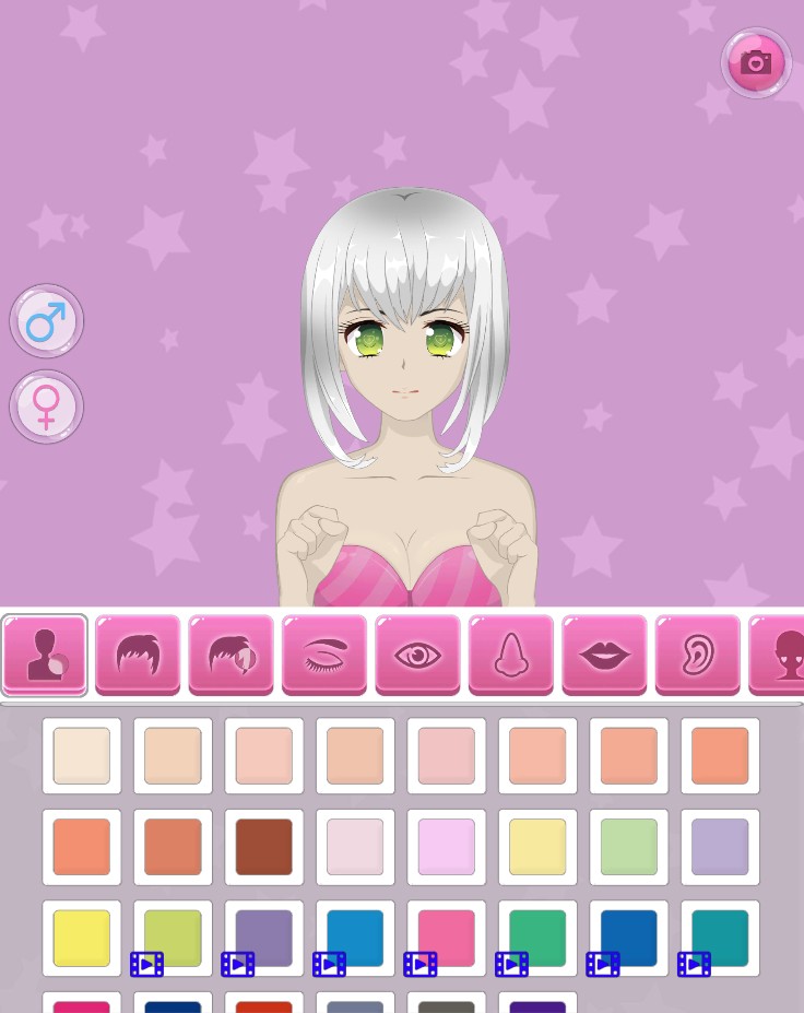 Chơi game Anime Avatar