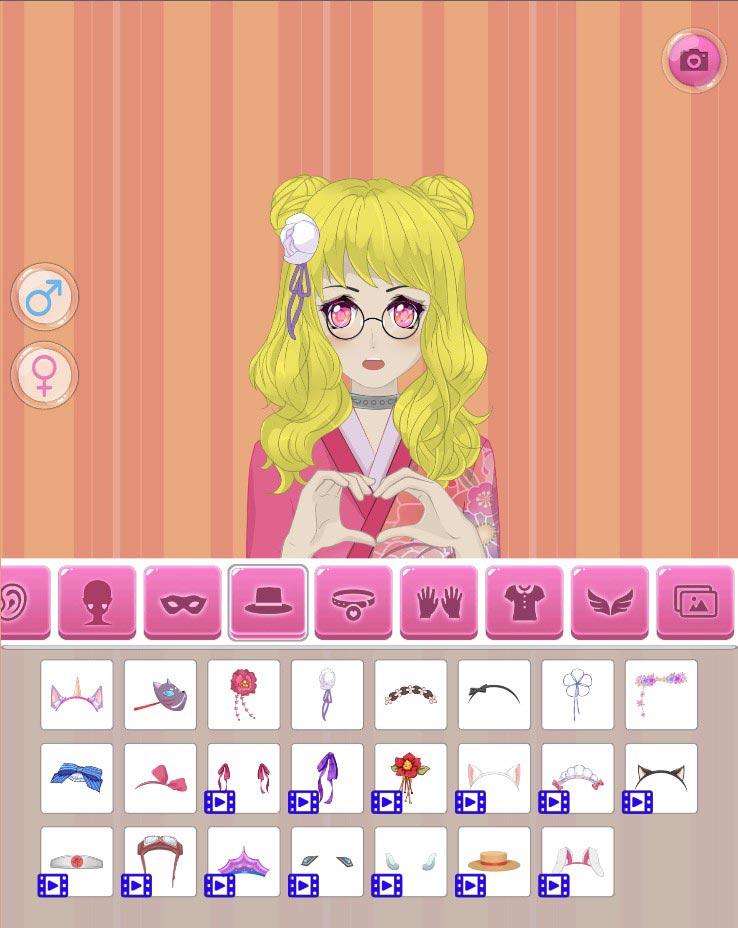 Thiết kế nhân vật của mình thành bất cứ kiểu dáng nào bạn mong muốn