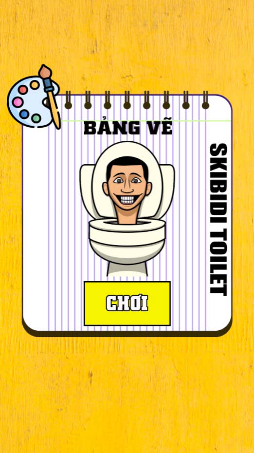 Chơi game Tô màu Skibidi Toilet - GameVui