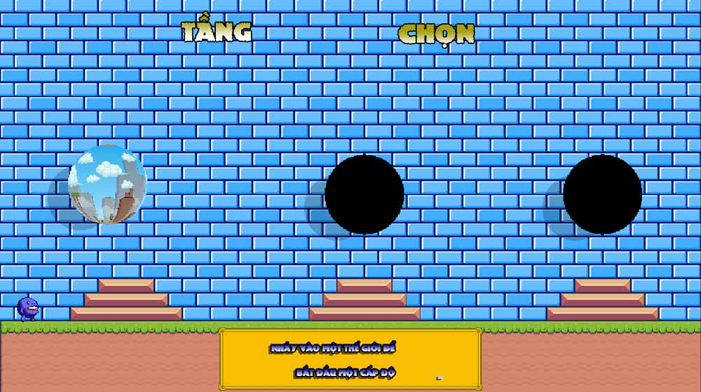 Game có tất cả 3 tầng cho bạn chọn
