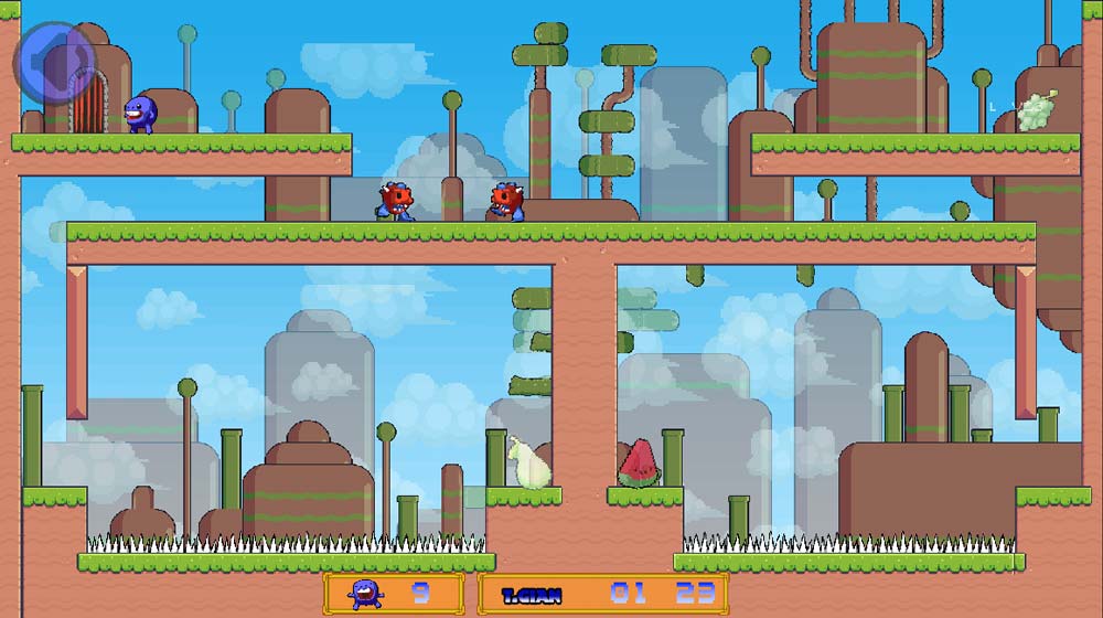 Game sẽ có mức độ khó tăng dần theo từng map