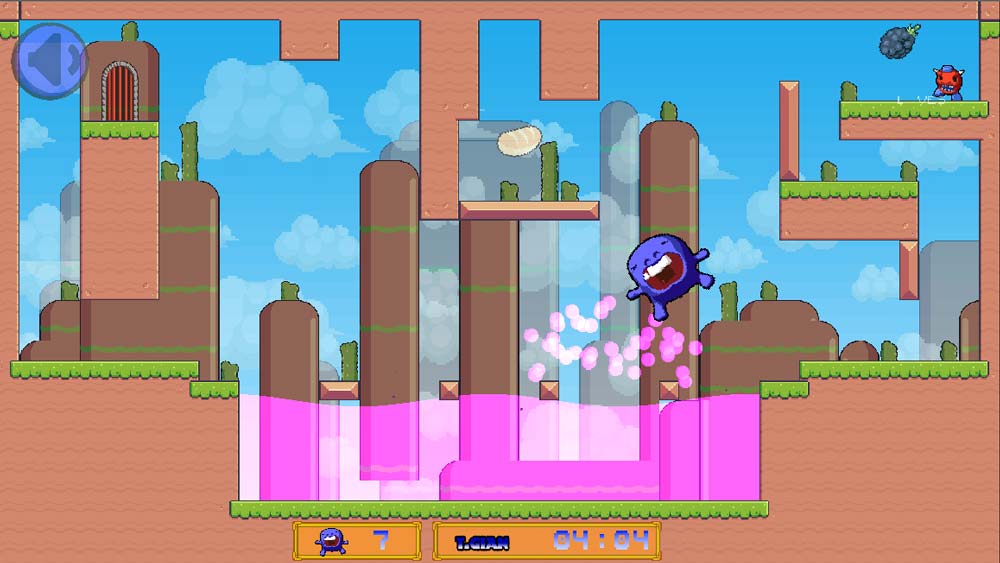 Game rất nhiều chướng ngại vật, hãy luôn cẩn thận với từng bước di chuyển nhé