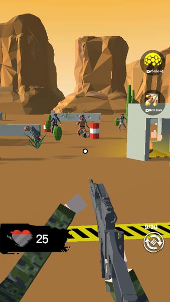 Tận dụng những thùng chất nổ để tiêu diệt xác sống hàng loạt