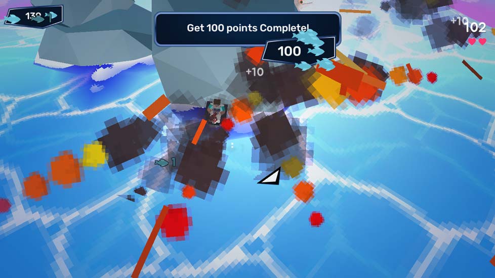 Tránh cả những chướng ngại vật như đá, thuyền khác nhé