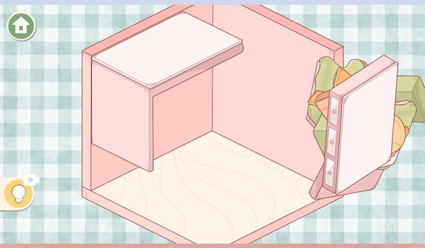 Nếu đặt chính xác thì đồ vật sẽ được cố định luôn