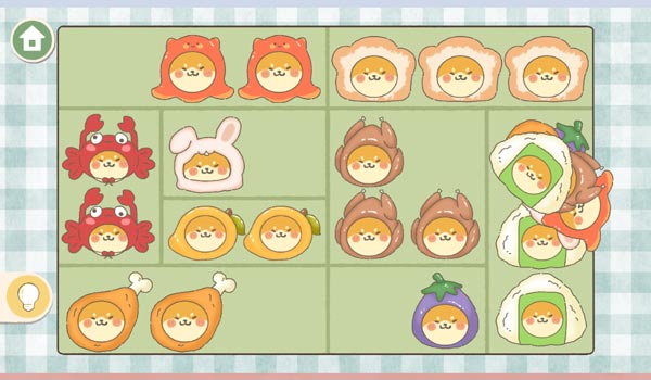 Bên đó còn thử sức với chế độ sắp xếp đồ vật