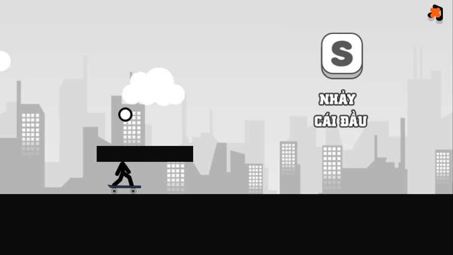 Hãy để ý cả cái đầu nữa nhé, nó cũng cần vượt chướng ngại vật đấy.