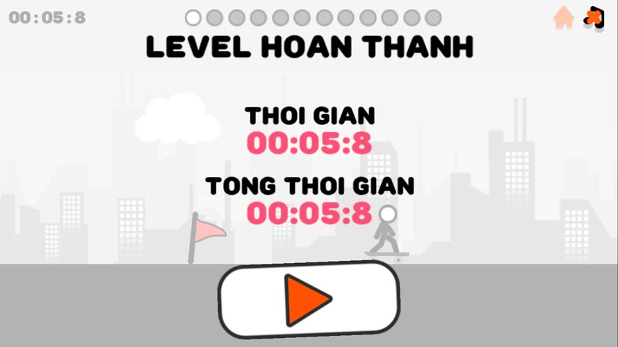 Game có tính tổng thời gian, hãy bình luận lại thành tích của mình nhé.