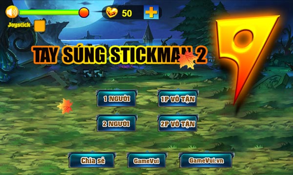 Chơi game Tay súng Stickman 2 - GameVui