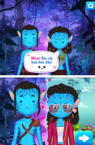 Chơi game Phong cách thời trang Avatar 2 - GameVui.vn