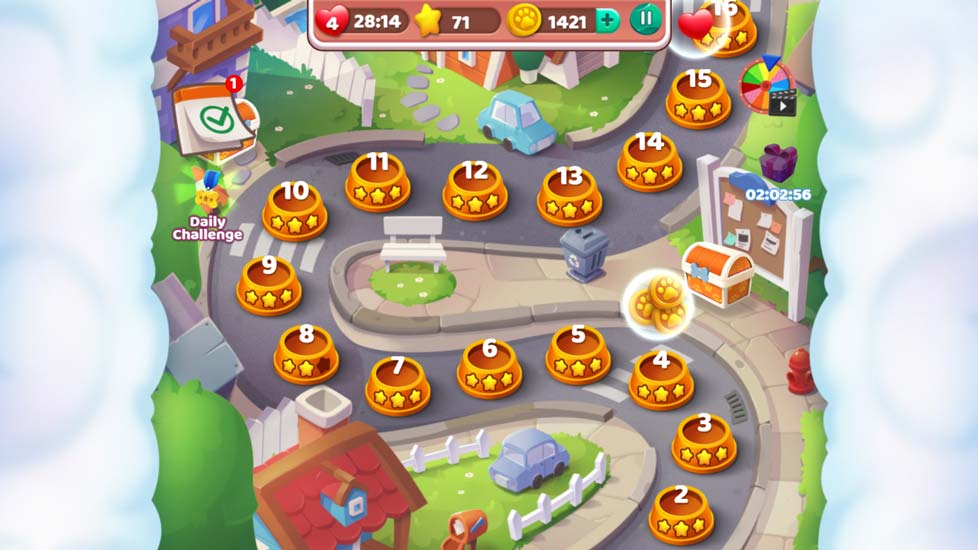 Cố gắng đạt 3 sao các màn chơi nhé.