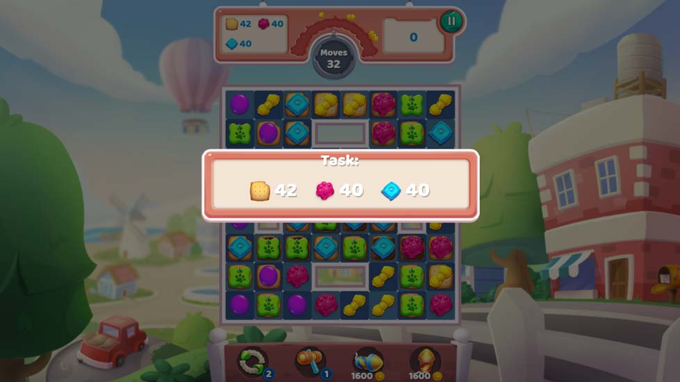 Hãy ưu tiên hoàn thành nhiệm vụ trong các màn chơi để qua màn nhé.