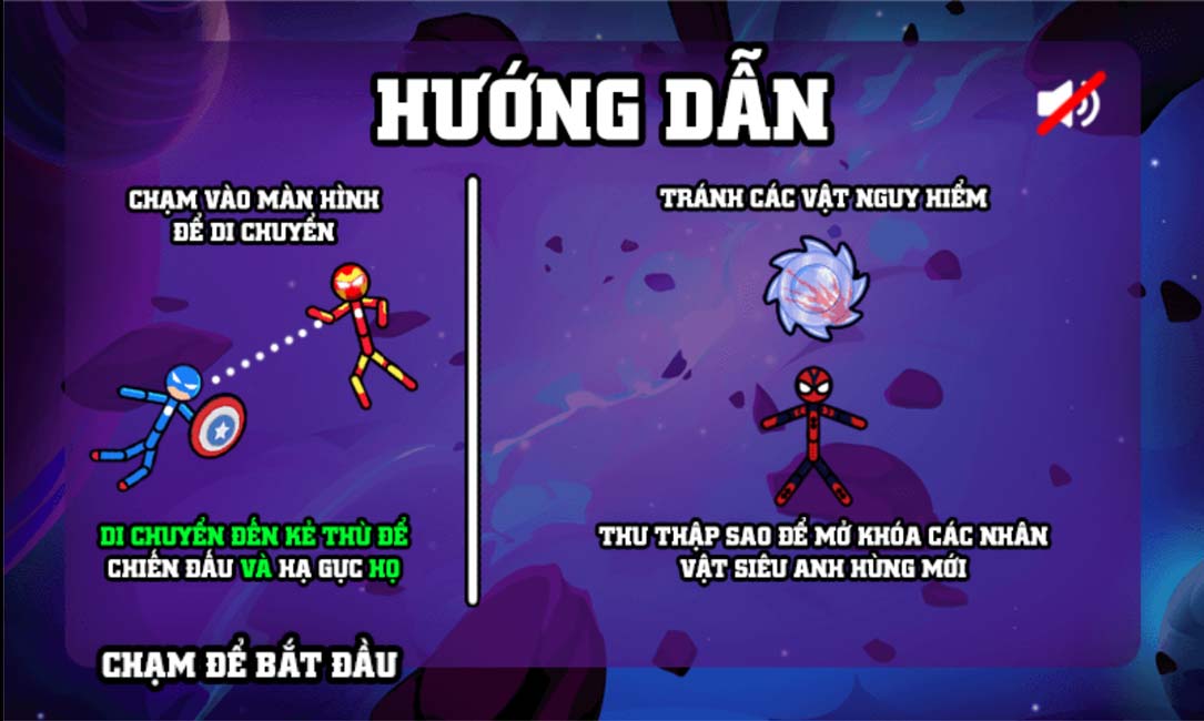 Hãy tránh các vật nguy hiểm và tấn công kẻ thù vào đầu để được nhiều sát thương nhé.