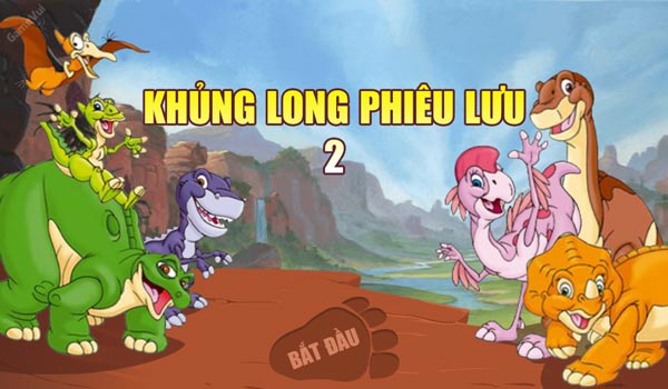 Chơi game Khủng long phiêu lưu 2 - GameVui