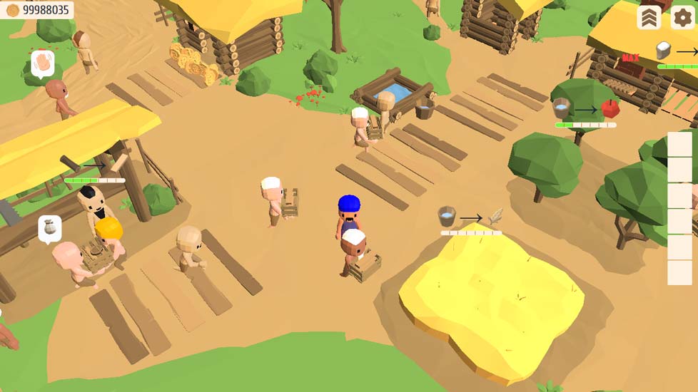 Chơi game Làng nghề Minecraft - GameVui.vn