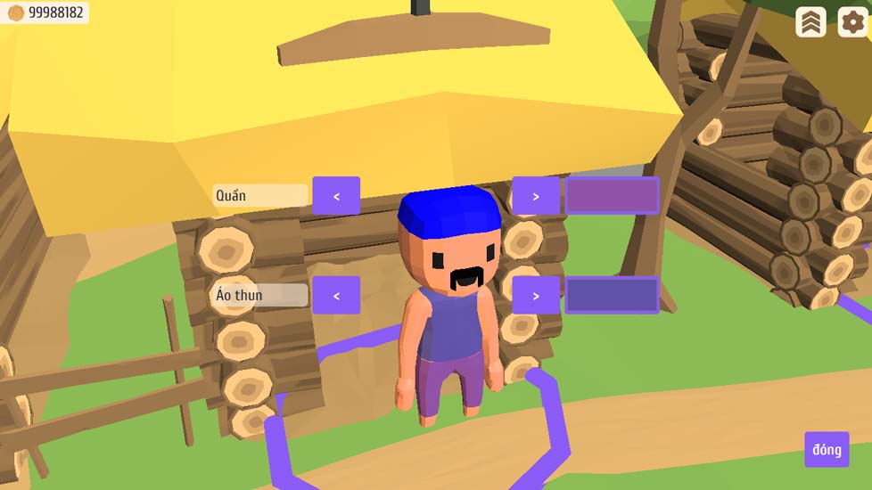 Game có thể lựa chọn các bộ trang phục riêng.