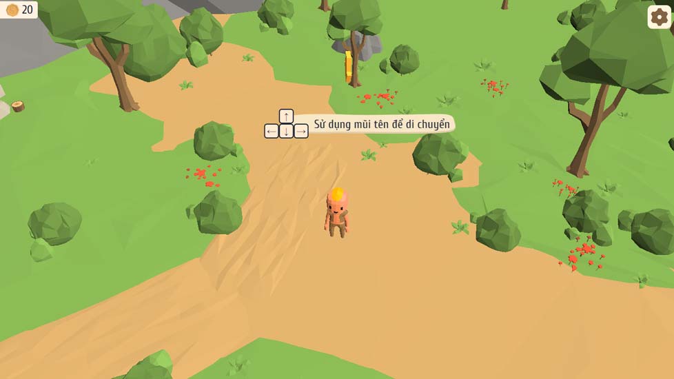 Cách chơi game đơn giản chỉ với 4 phím mũi tên di chuyển.