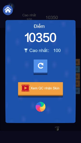 Cố gắng đạt số điểm cao kỷ lục