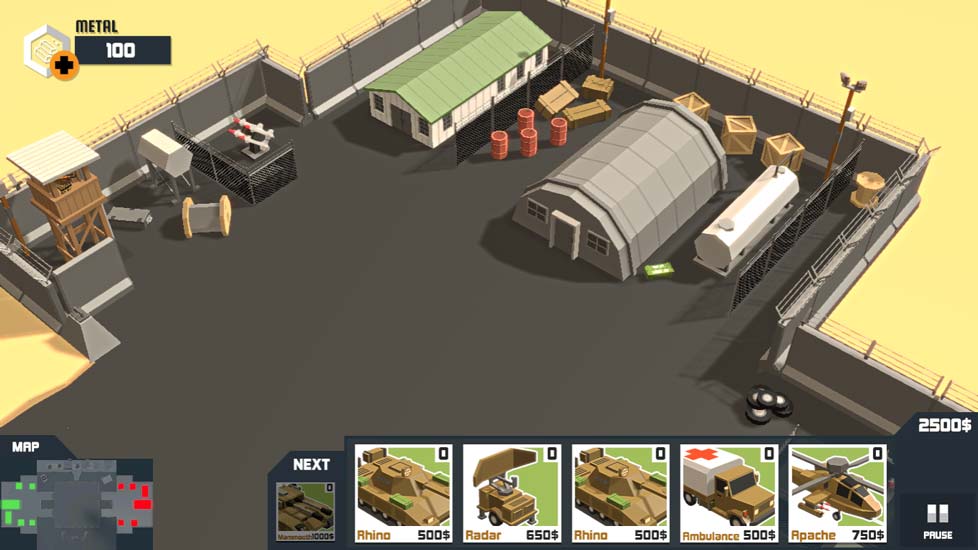 Đánh bại nhà chính của địch để dành chiến thắng.