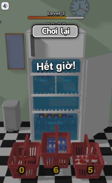 Thử thách sẽ kết thúc trong vòng 1p30s