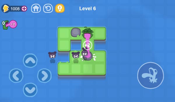 Sử dụng gợi ý để hỗ trợ trong level cấp độ khó khăn