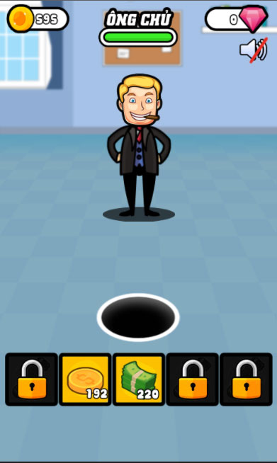 Dùng tiền để đưa cho ông chủ để vượt qua khủng hoảng.