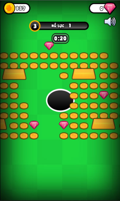 Tận dụng màn thưởng để kiếm được nhiều xu nhất có thể.