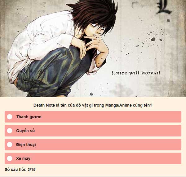 Chọn đáp án đúng