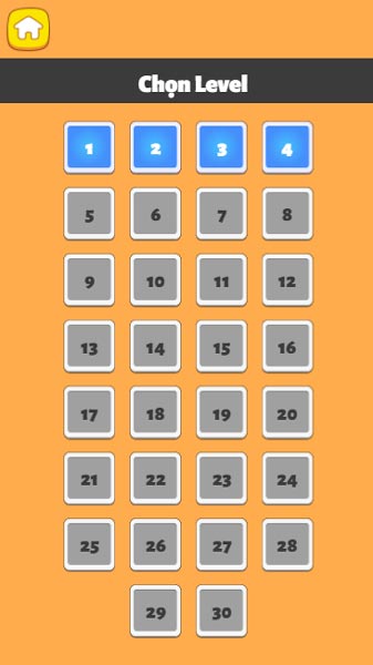 Có tổng cộng 30 level cấp độ