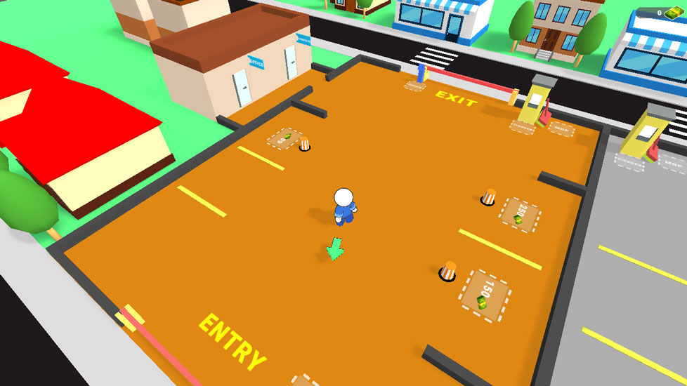 Chơi game Quản lý bãi đỗ xe 3D - GameVui.vn