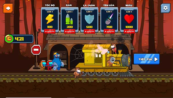 Nâng cấp lực lượng