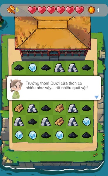 Chơi game Xếp hình phòng thủ - GameVui