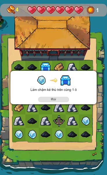 Phòng thủ vùng đất GameVui