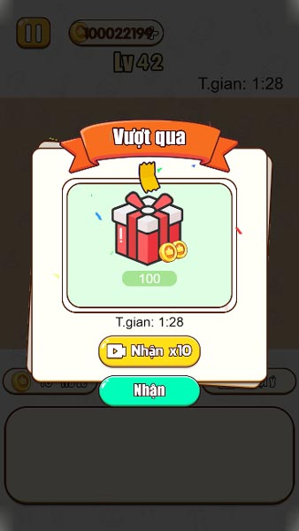 Hoàn thành thử thách