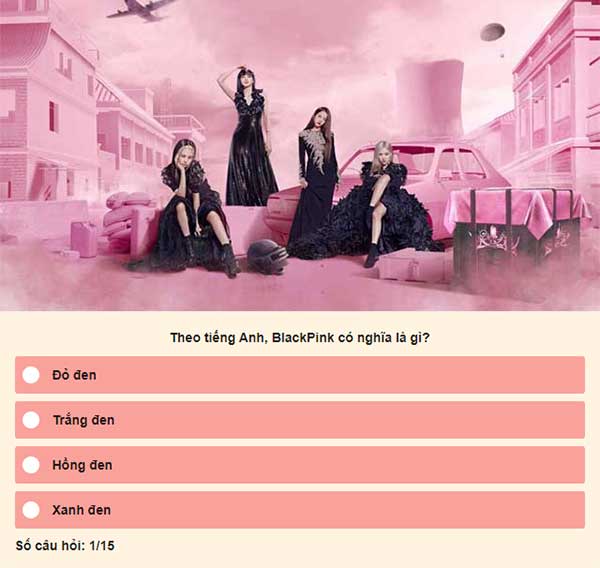 Chọn đáp án đúng