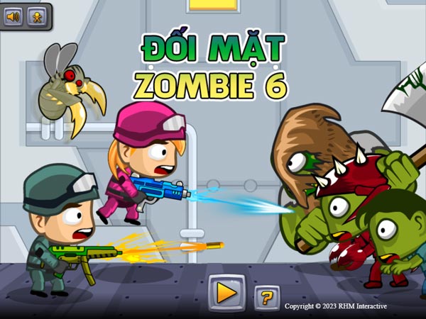 Chơi game Đối mặt Zombie 6 - GameVui