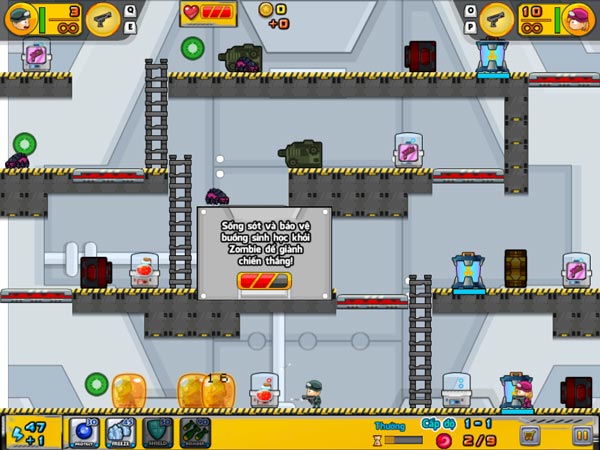 Tiêu diệt lũ Zombie