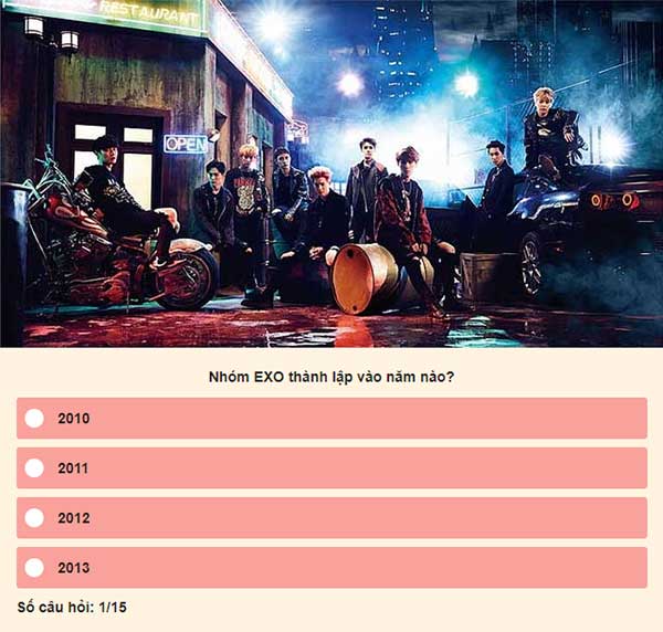 Chọn đáp án đúng