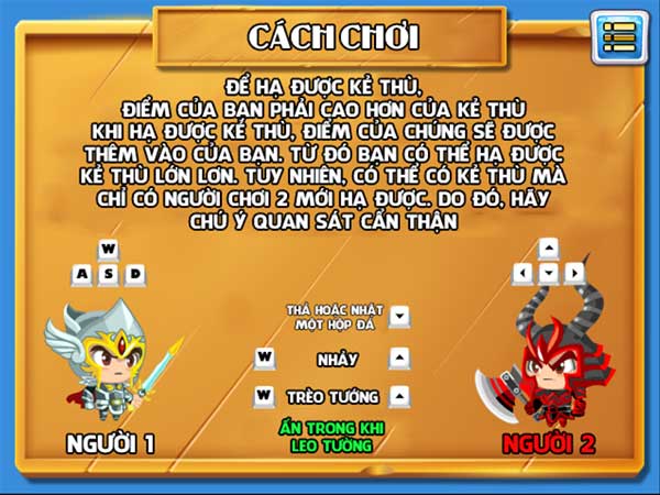 Hướng dẫn chơi