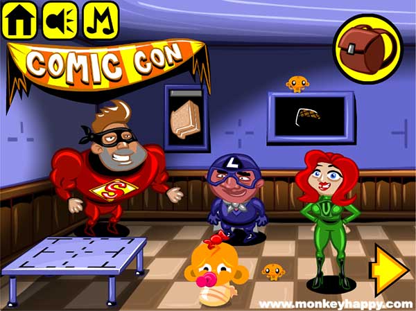 Hãy thu thập vật phẩm trên màn hình