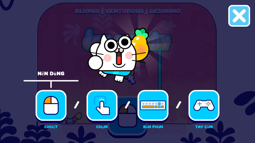 Đa dạng về cách chơi.