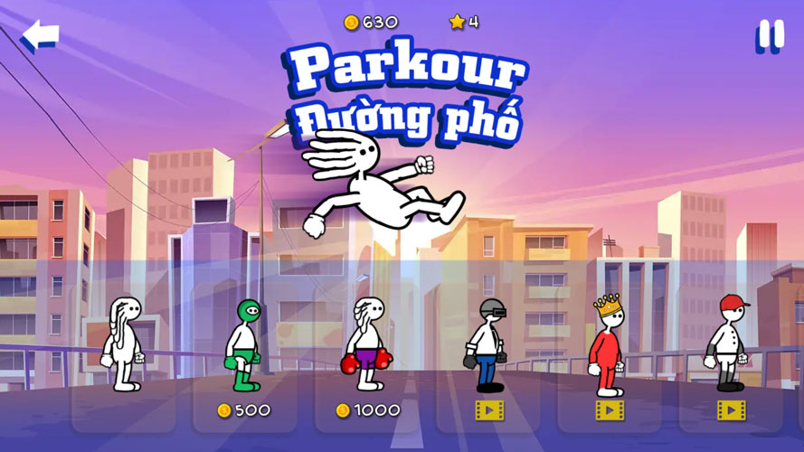 Có rất nhiều trang phục để bạn sở hữu.