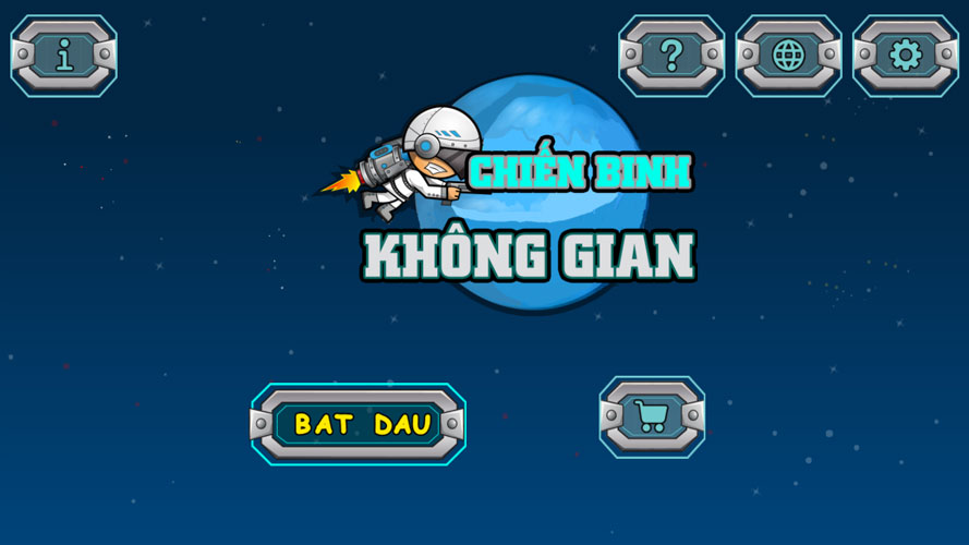 Chơi game Chiến binh không gian - GameVui.vn
