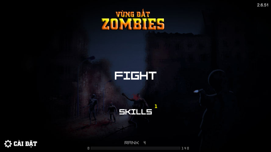 Chơi game Vùng đất Zombies - GameVui.vn