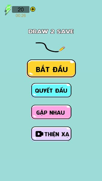 Chơi game Draw 2 Save - GameVui