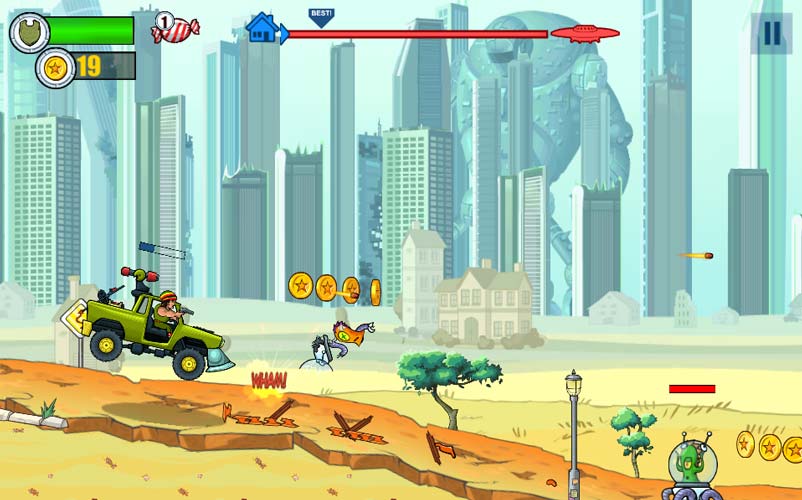 Đánh bại mọi kẻ thù để giữ gìn hòa bình.