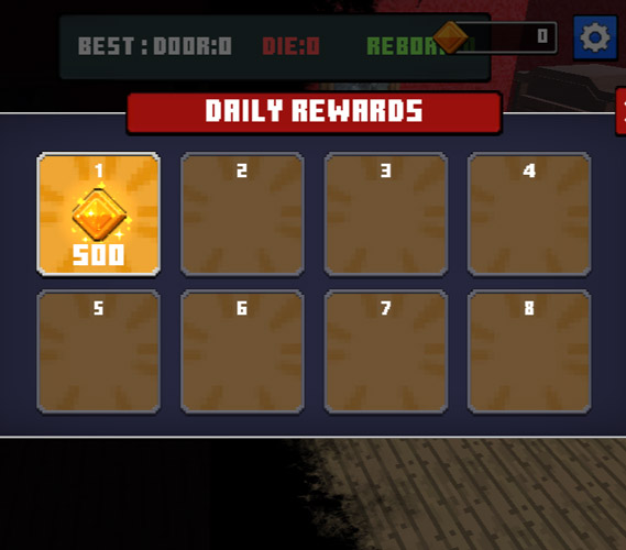 Nhận thưởng xu hằng ngày.